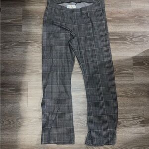 Old Navy Gray Plaid Women's Pants